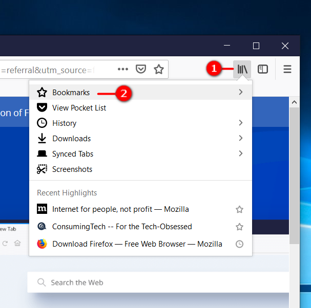 Import And Export Bookmarks As Html In Firefox Browser Tutorials 607x602 Import And Export Bookmarks As Html In Firefox Browser Tutorials