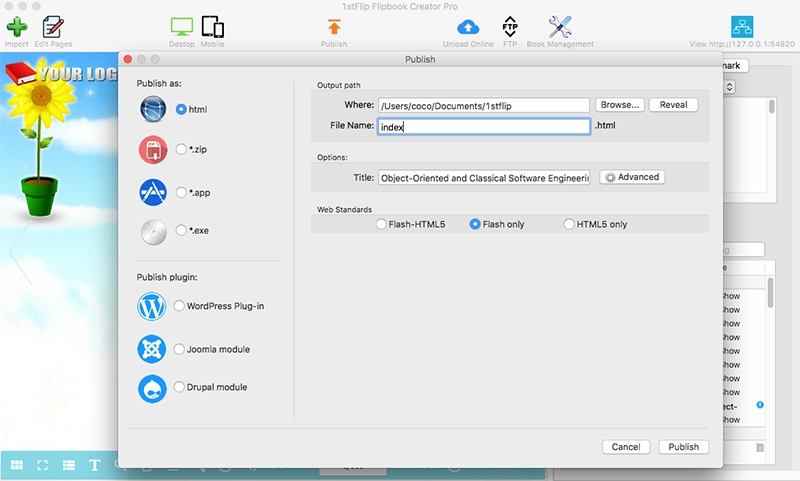 800x481 How To Change The Title Of Online Digital Flipbook