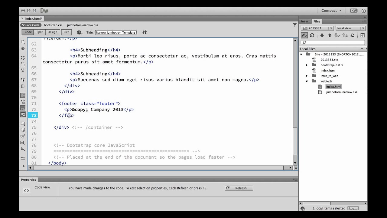 1280x720 Tags Bootstrap