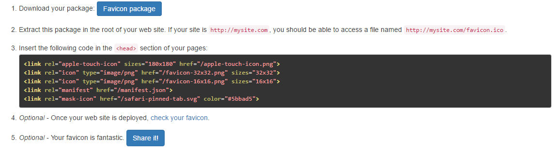 1146x318 New Favicon Package