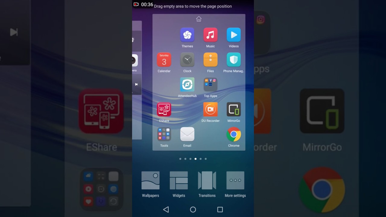 1280x720 Huawei Shake To Realign Screen Icon