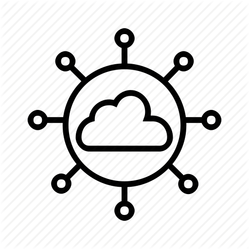 512x512 Cloud Communication, Cloud Computing, Cloud Hub, Cloud Network