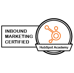 251x250 Aha Factory Hubspot Inbound Marketing Certified Icon Aha Factory