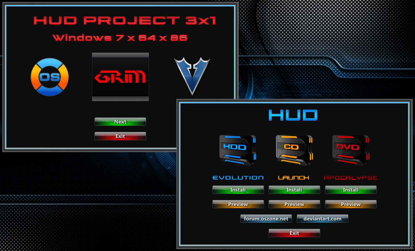 1440x870 Hud Project Icon Pack Installer