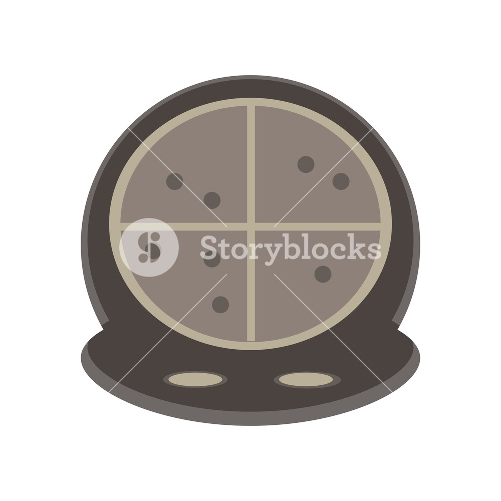 1000x1000 Radar Vector Screen Background Icon Illustration Sonar Symbol