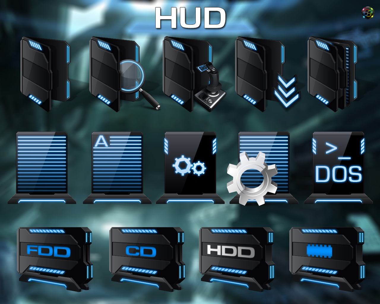 1280x1024 Windows Customs Hud