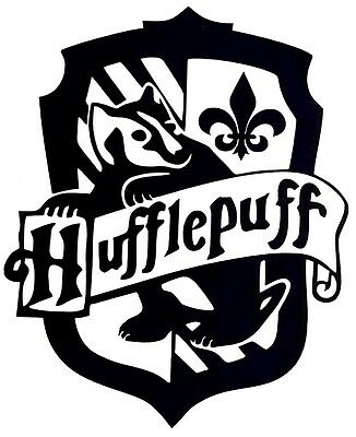 326x400 Harry Potter Hufflepuff Shield Icon Cool Vinyl Car Window Truck