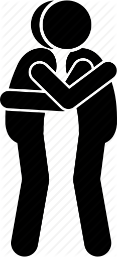 233x512 Friends, Hug, Hugging Icon