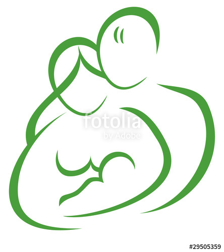 444x500 Family Hug Icon Stock Image And Royalty Free Vector