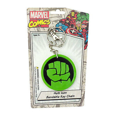 400x400 Hulk Icon Inch Bendable Key Chain Ebay