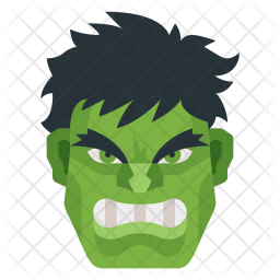 256x256 Hulk Icon Of Flat Style
