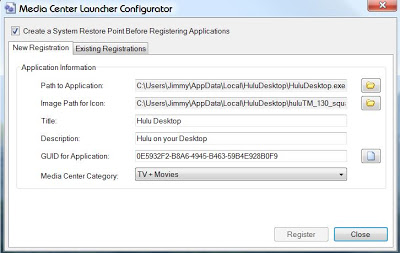 400x253 Hulu Media Center