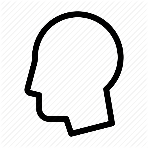 512x512 Guy, Head, Human, Man, Side Look, User Icon