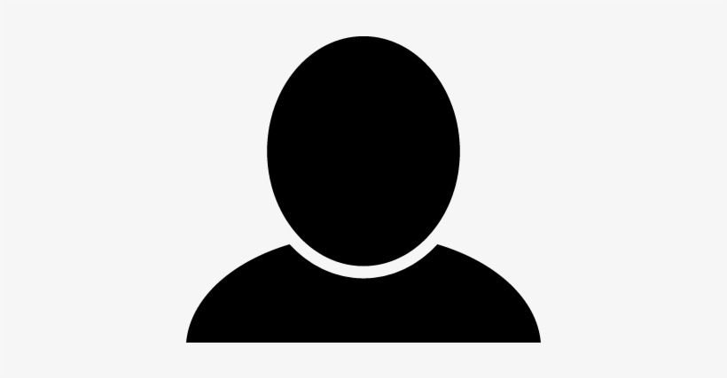 820x427 Human Upper Body Outline Vector