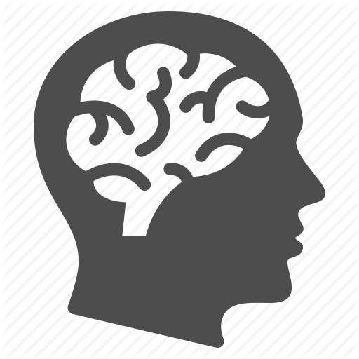 512x512 Brain, Education, Human Head, Man, Mind, Psychology, Thinking Icon