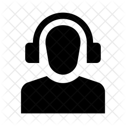 256x256 Human Icon Of Glyph Style