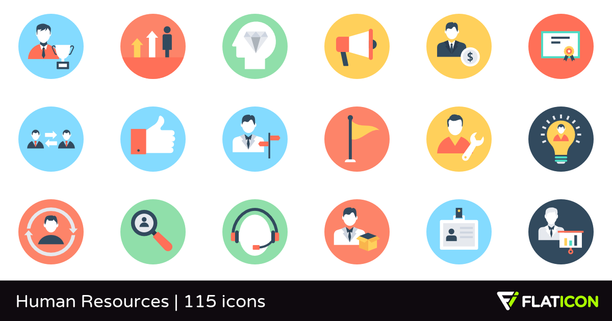 1200x630 Human Resources Free Icons