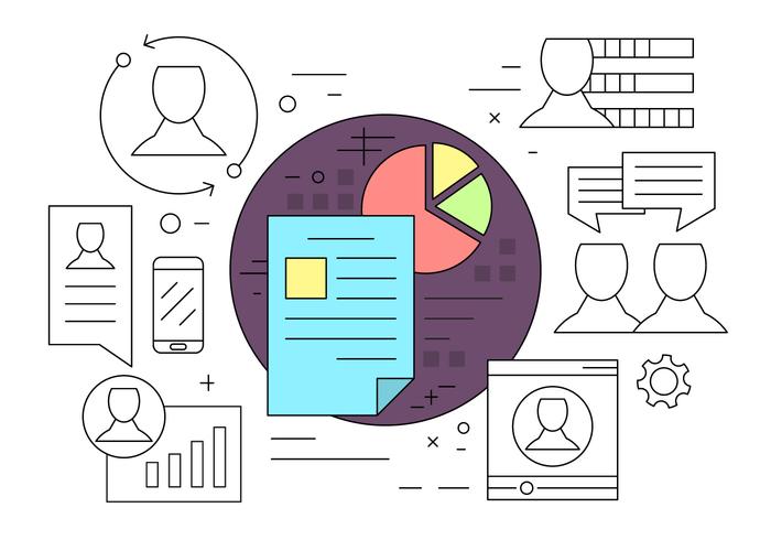 700x490 Human Resources And Management Icons
