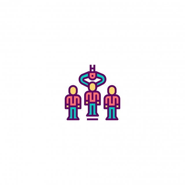 640x640 Human Resources Icon Design Startup Icon Vector Design, Logo