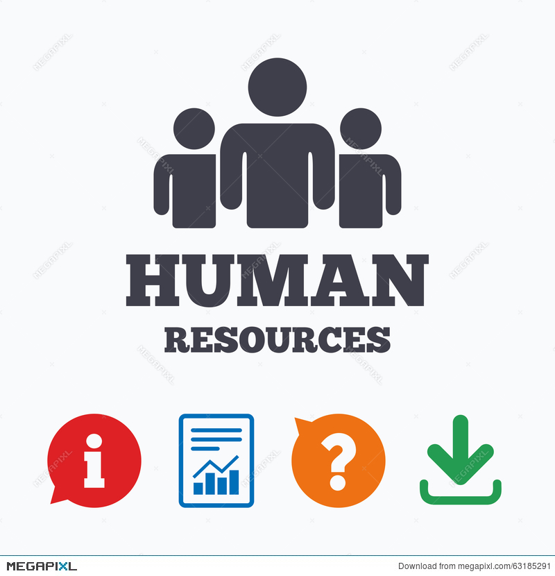 800x830 Human Resources Sign Icon Hr Symbol Illustration