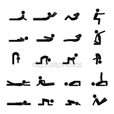 450x450 A Set Of Illustrations Stick Figure For Website