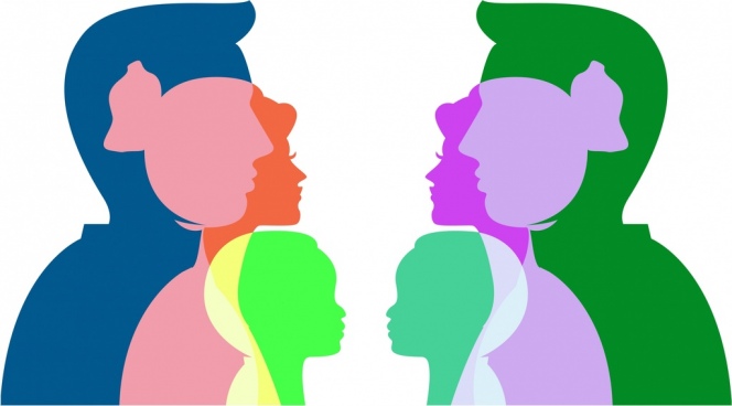 664x368 Silhouette Human Icon Free Vector Download