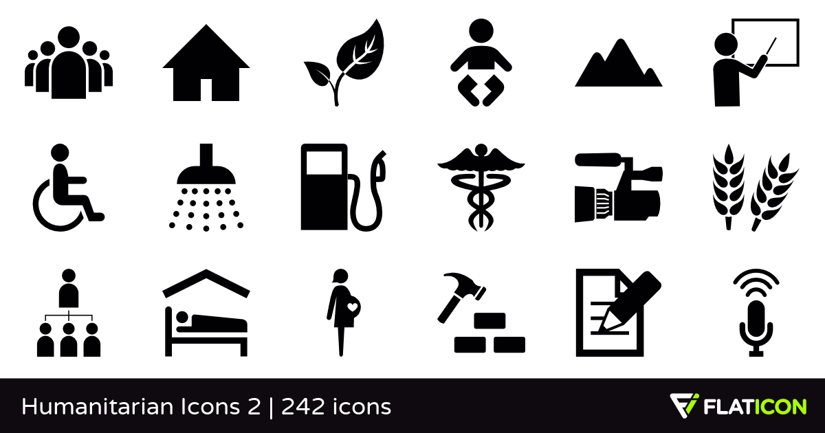 1200x630 Humanitarian Icons Free Icons