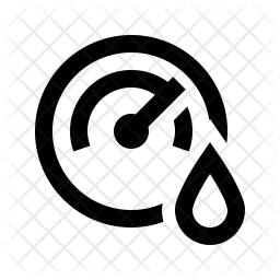 256x256 Humidity Icon Of Line Style