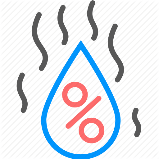 512x512 Forecast, Humidity, Water, Weather Icon Icon