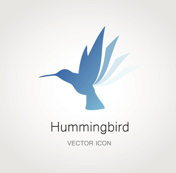 600x590 Hummingbird Symbol Art Print