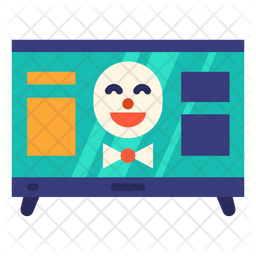 256x256 Humor Icon Of Flat Style