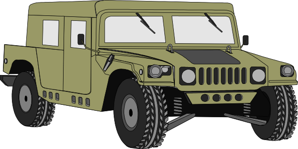 600x300 Hummer Clip Art