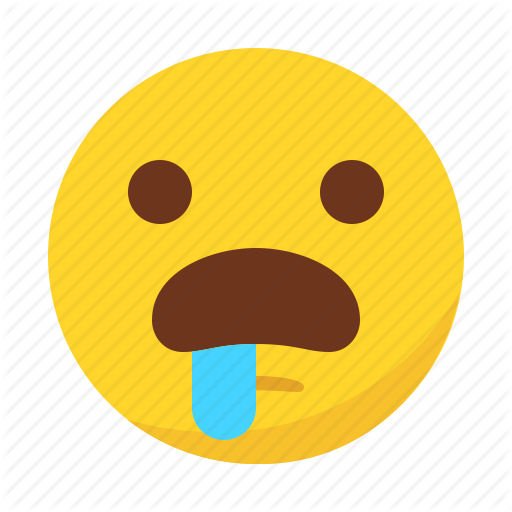 512x512 Emoji, Emoticon, Hungry, Surprised Icon