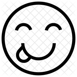 256x256 Hungry Emoji Icon Of Line Style