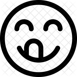 256x256 Hungry Icon Of Line Style