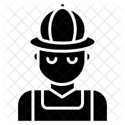 256x256 Hunter Icon Of Glyph Style