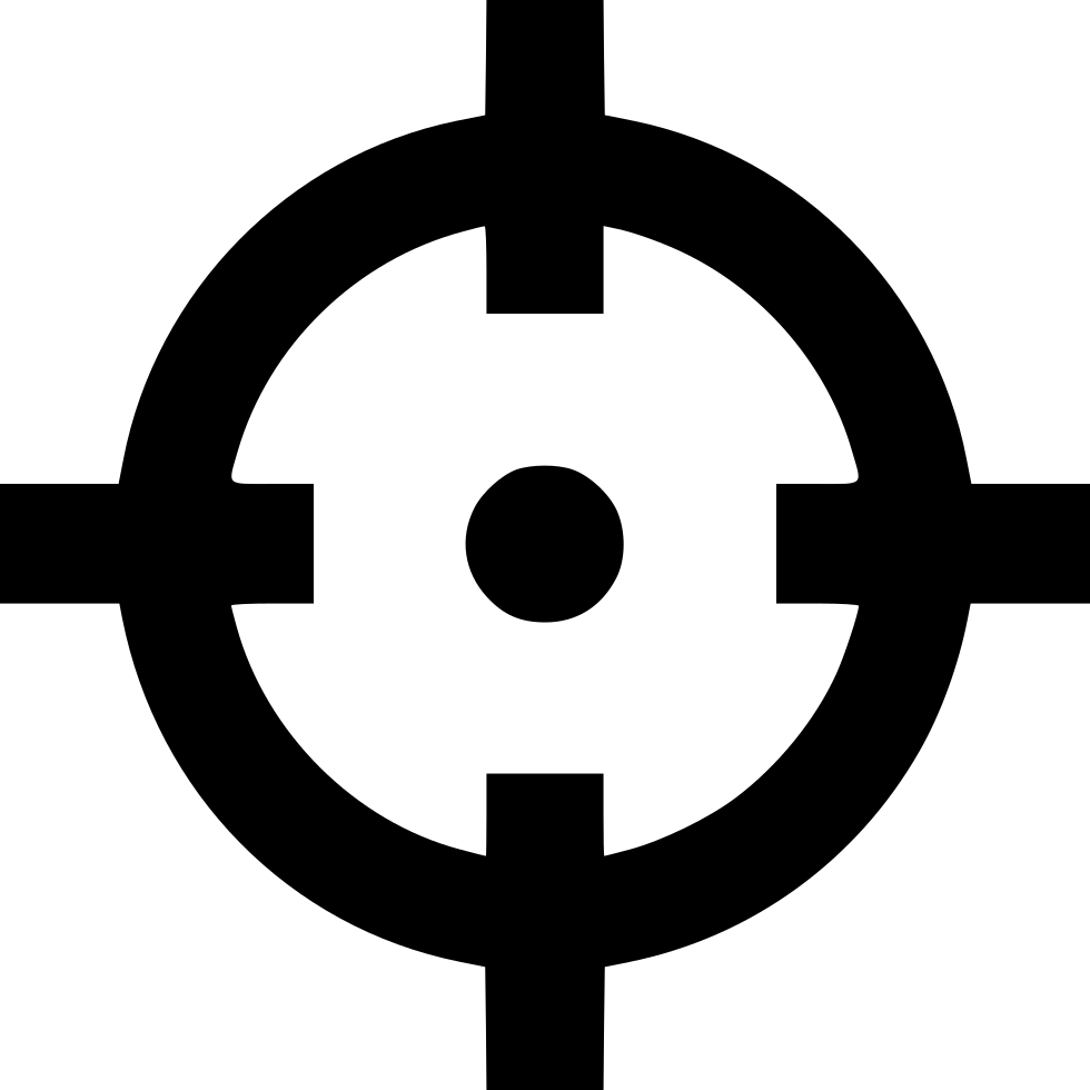 980x980 Target Shoot Shooting Shooter Hunter Focus Png Icon Free