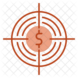 256x256 Funds Hunting Icon Of Colored Outline Style