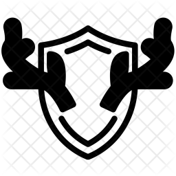 256x256 Hunting Icon Of Glyph Style