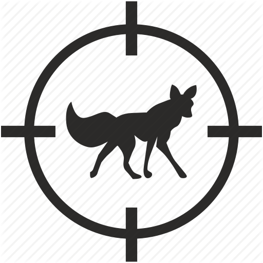 512x512 Animal, Fox, Hunting, Wild, Wolf Icon