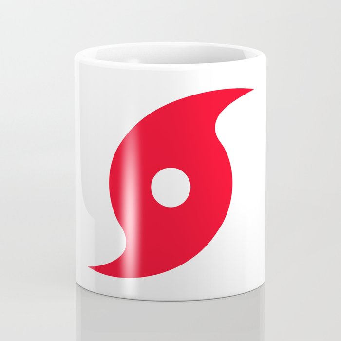 700x700 Hurricane Icon Red Coffee Mug