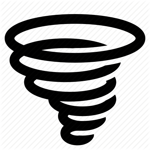 512x512 Hurricane, Storm, Tornado, Typhoon, Watchkit, Weather, Windy Icon