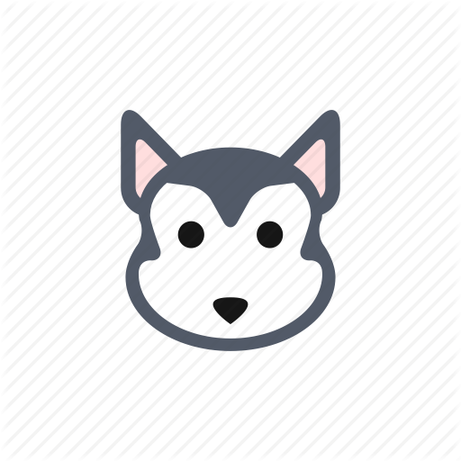 512x512 Animal, Animals, Cute, Dog, Husky, Pet, Puppy Icon