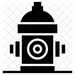 256x256 Fire Hydrant Icon Of Glyph Style