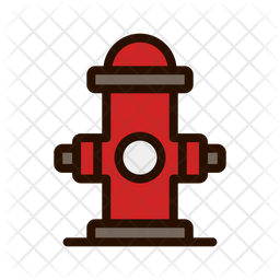 256x256 Hydrant Icon Of Colored Outline Style