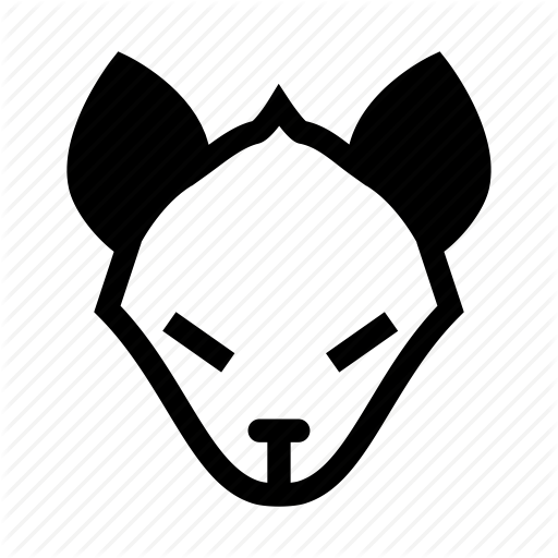 512x512 Hiena, Hyena, Hyena Face, Predator, Wild Animal Icon