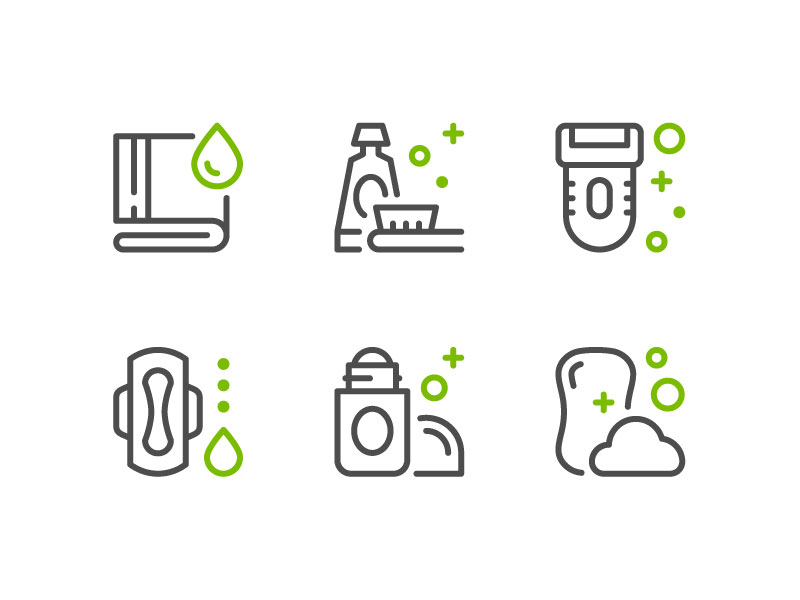 800x600 Hygiene Icons