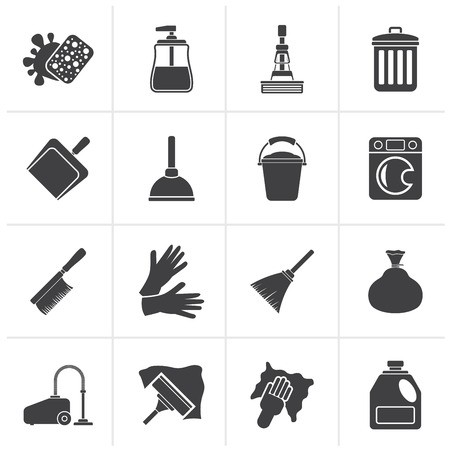 450x450 Black Cleaning And Hygiene Icons