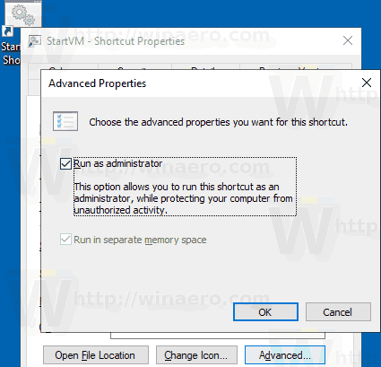 425x409 Create Hyper V Virtual Machine Connection Shortcut In Windows