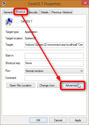 363x509 Create Shortcut Of Hyper V Virtual Machine In Windows Tutorials